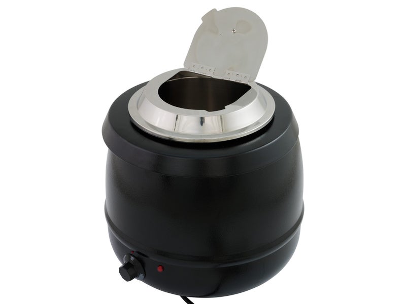 9.5L Soup Warmer Kettle Urn - 400W - Stainless Steel Pot Carousel 2