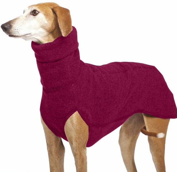 60/65cm Velour Dog High Polo Neck -M-Lge dog "Clearance" Carousel 2