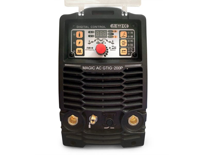 EXTOL Premium 200A Inverter AC/DC Pulse MMA/TIG Welder With Foot Pedal Control Carousel 2