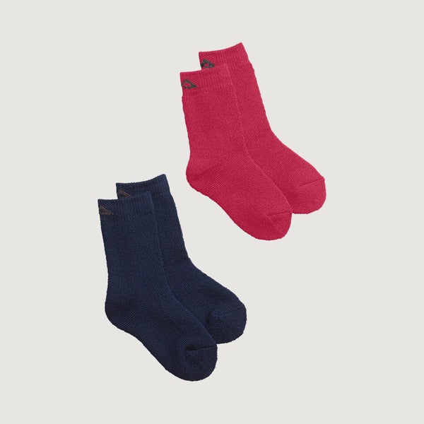 Kathmandu Thermo Kids' Unisex Socks 2Pk Carousel 1