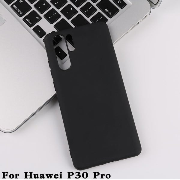 Huawei P30 pro case TPU gel matte finish black Carousel 1