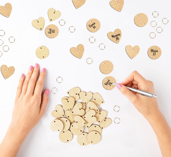 Inkdotpot Perpetual Wall Calendar Wooden, Dates To Remember Wall Hanging Carousel 6