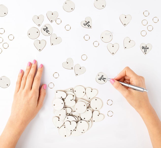 Inkdotpot Wooden Birthday Calendars With Hanging Dates Diy Birthday Tracker Carousel 6