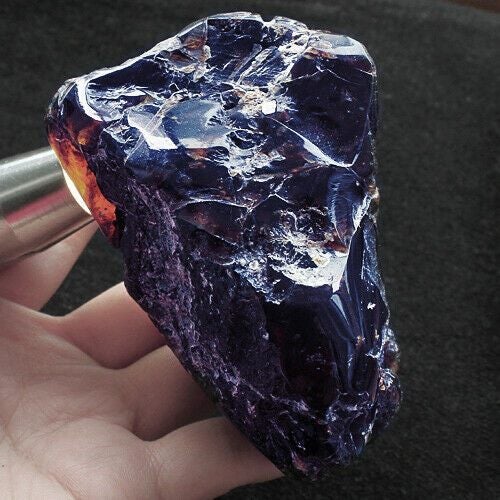 911.50CT EXCELLENT HUGE POLISHED 100% NATURAL MEXICAN BLUE AMBER Carousel 1