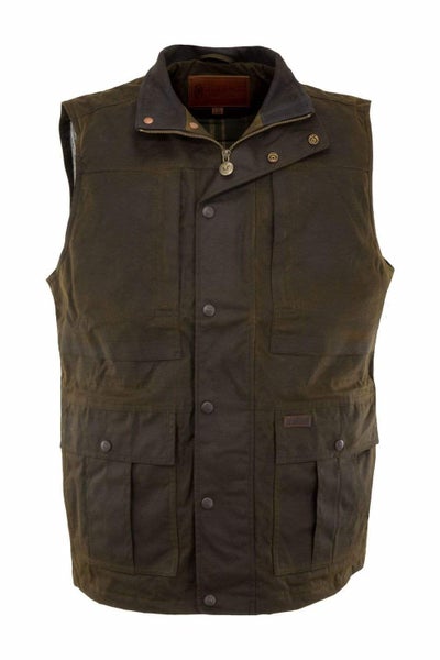 OUTBACK OILSKIN DEER HUNTER VEST Carousel 1