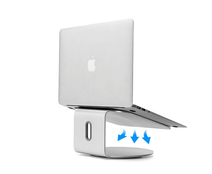 Rotate 360 Degrees Laptop Aluminum Alloy Stent General 11 - 17 Inches High Carousel 2