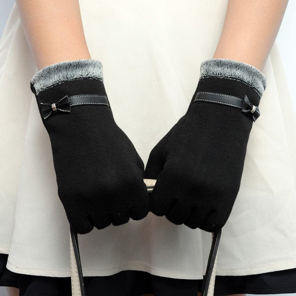 Winter Gloves Woman's Touch Screen Black Elegant PRICE REDUCED629327344910091118
