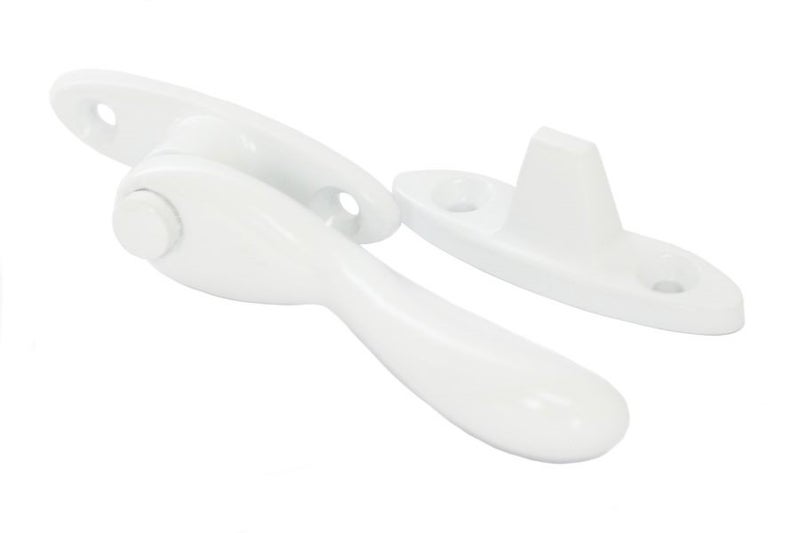 Wedge Fastener ? Solid Brass - White Powder Coated Carousel 1