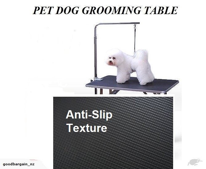 Dog Grooming Table Stainless Steel folding grooming table + hanger with rope HQ Carousel 7