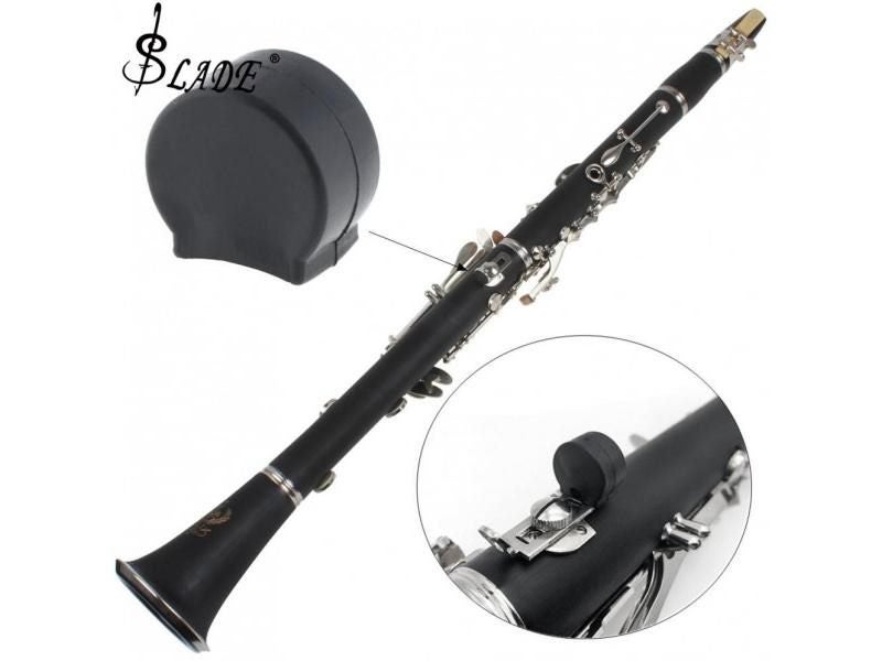 Rubber Clarinet Black Resilient Thumb Rest Saver Cushion Pad Finger Protector Carousel 1