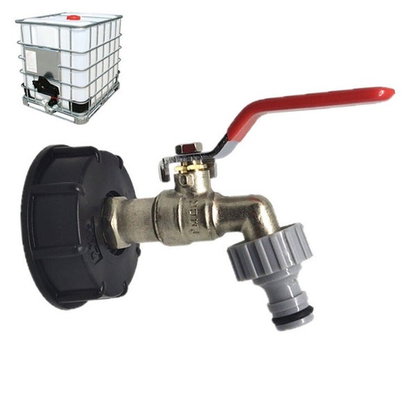 IBC Tank Tap Adapter with 1/2" Hose Fitting Carousel 1