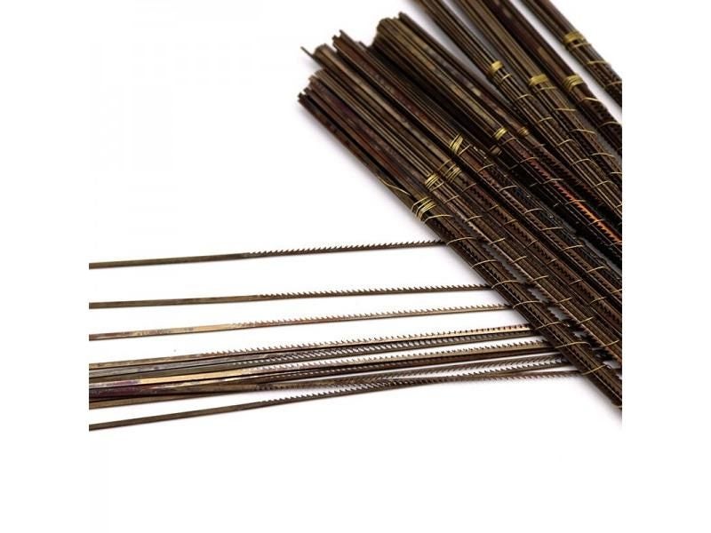 12pcs 130mm Length Scroll Saw Blades For Metal Jewelry Wood Cutting Jig Blades Carousel 2