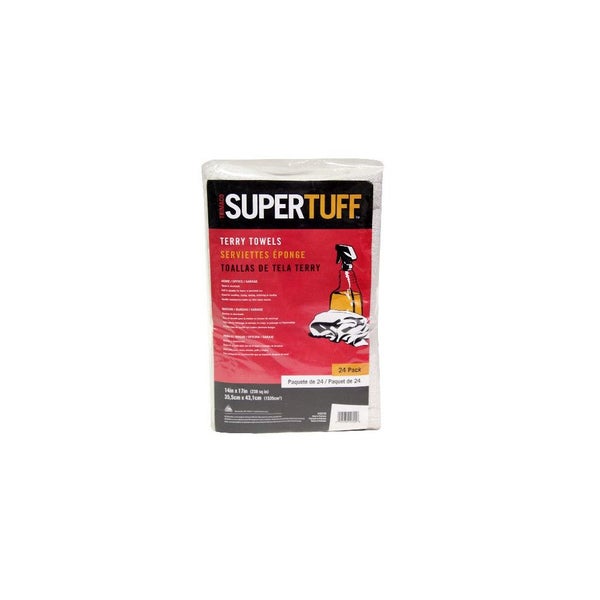 Multi-Purpose Terry Towels Super Tuff® Pack Of 24 Carousel 1