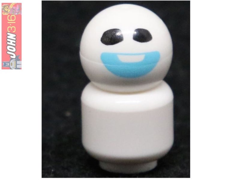ADORABLE LEGO FROZEN BABY SNOWMAN - SNOWGIE Carousel 1