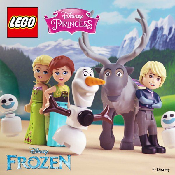 ADORABLE LEGO FROZEN BABY SNOWMAN - SNOWGIE Carousel 2