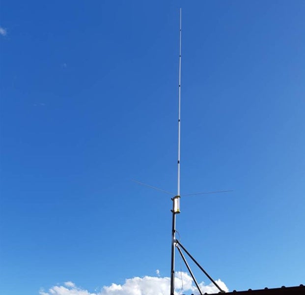 TECHOMAN 26 / 27MHz Base 5.5dBi Gain Aluminium Antenna - 26 / 27Mhz HF CB BAND Carousel 1