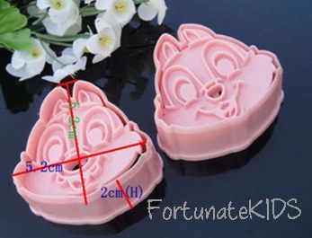 Mickey OR Chipmunks Cookie/Fondant Cutters - Set of 2 Carousel 2