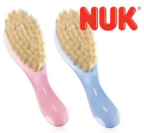 NUK Extra Soft Baby Brush PINK BRAND NEW Carousel 2