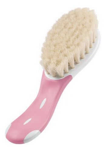 NUK Extra Soft Baby Brush PINK BRAND NEW Carousel 1