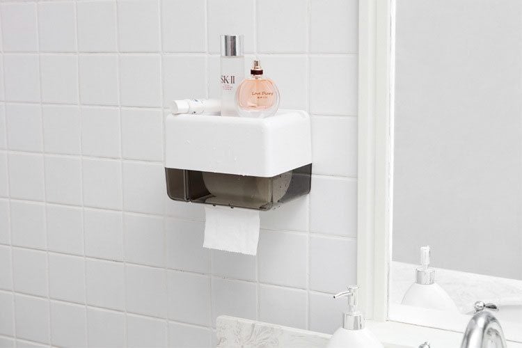 Bathroom Tissue Box Paper rubbish bag Holder Carousel 2