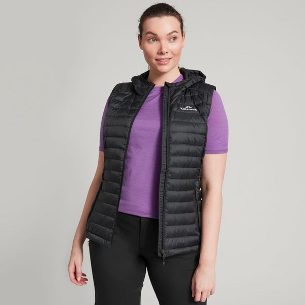 Kathmandu Heli Women's Hooded Down Puffer Vest v3 Carousel 1