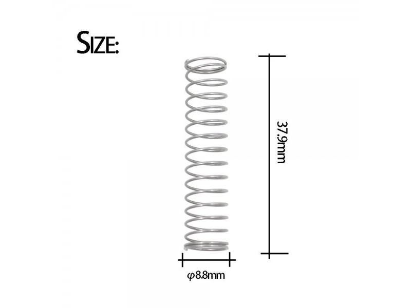 3pcs Trumpet Piston Valve Spring Accessories Part Replacement Brass Instrument Carousel 1