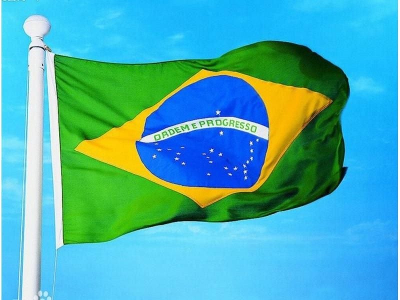 3ftx5ft 150x90cm Custom Brazil Flag Banner National Flag Super-Poly Carousel 1