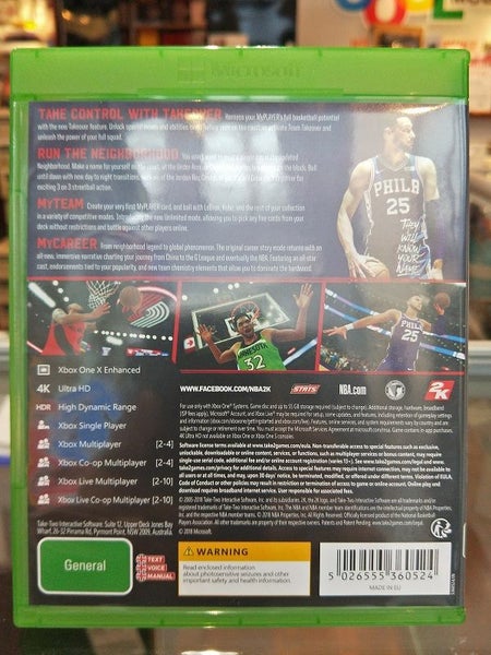 NBA 2K19 (XBOX ONE) Disk Format Brand New Carousel 3