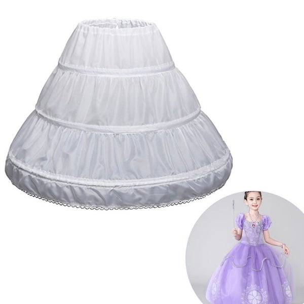 41-55-65- 75- 85cm 2-13y Petticoat A-Line 3 Hoops Carousel 1