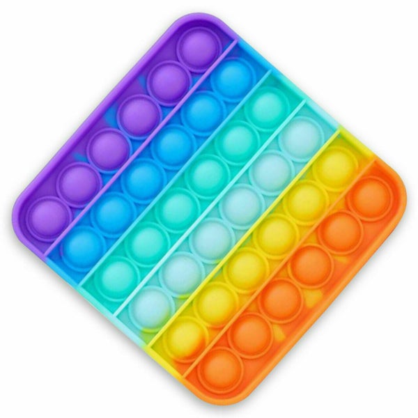 Rainbow Fidget Popper Square Shape Carousel 2