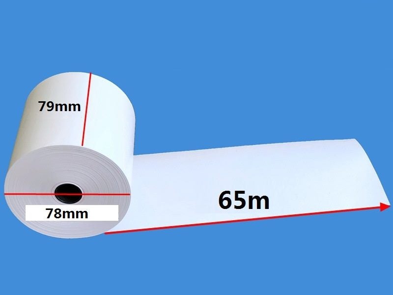 (25 Rolls) 80X80MM Thermal Paper Receipt Rollss Carousel 2