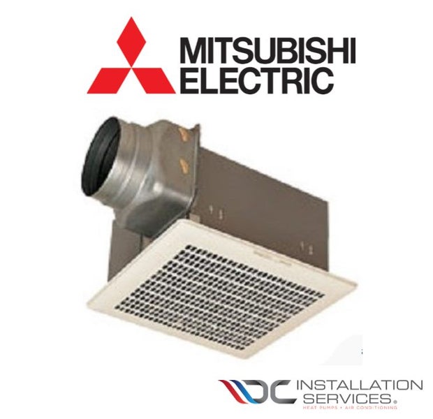 MITSUBISHI VD-18Z, BATHROOM EXHAUST VENTILATION FAN. Including Installation. Carousel 1