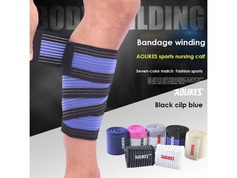 AOLIKES 1PCS Sport Bandage For Knee Elbow Wrist Ankle Hand 90/120/180cm*7.5cm Carousel 1