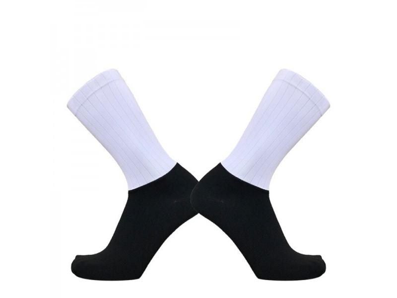 Anti Slip Silicone Summer Aero Socks Whiteline Cycling Socks Men Bicycle Sport Carousel 1