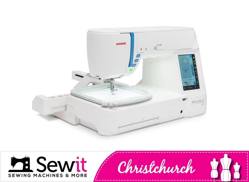Janome Skyline S9 Sewing, Quilting & Embroidery Machine Carousel 1