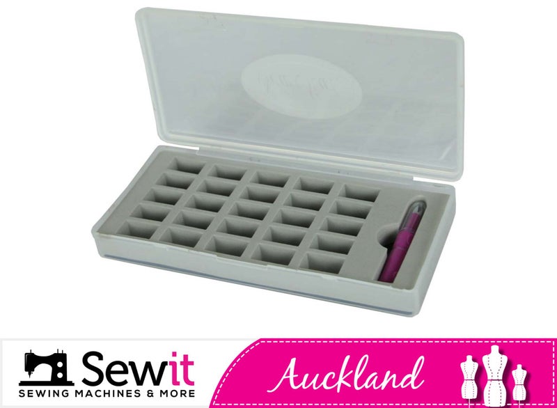 Sew Mate Bobbin Box with Needle Threader Carousel 1