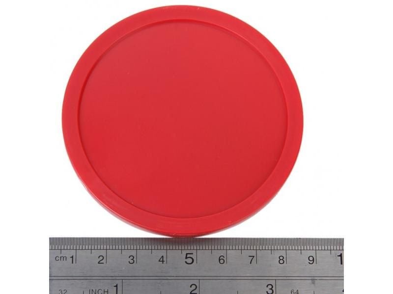 4pcs 82mm Red Air Hockey Pucks Table In Arcade Club Home Game Puck Carousel 2