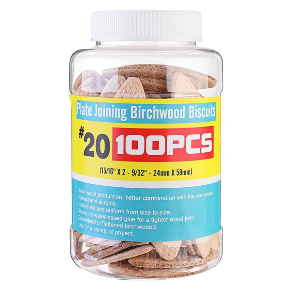 Plate Joining Birchwood Bisuits Number 0 / 10 / 20 Plate Joining Biscuits Woodwo Carousel 1