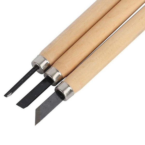 Wood Carving Hand Chisel Woodworking Tool Woodworkers Gouges 12pcs set Carousel 10
