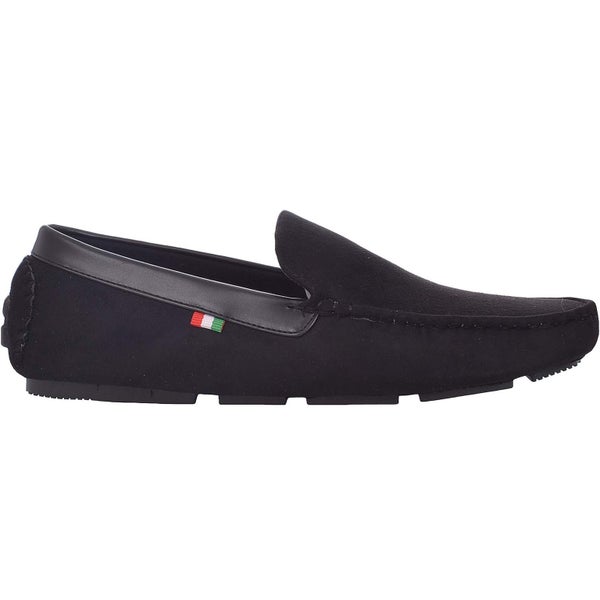Duke D555 Mens Hugh Wide Fit Casual Faux Suede Slip On Shoes Carousel 1