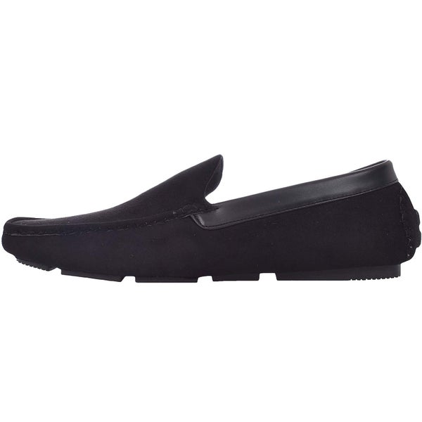Duke D555 Mens Hugh Wide Fit Casual Faux Suede Slip On Shoes Carousel 2