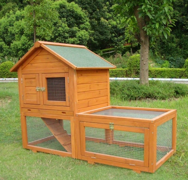 Wooden Rabbit Hutch Deluxe Carousel 1