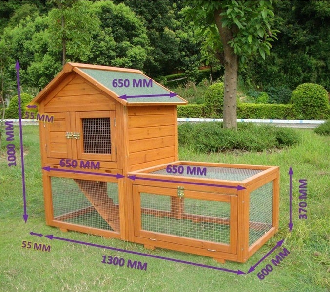 Wooden Rabbit Hutch Deluxe Carousel 2