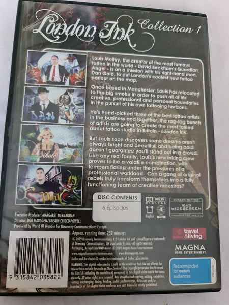 LONDON INK COLLECTION 1 - DVD SET Carousel 2