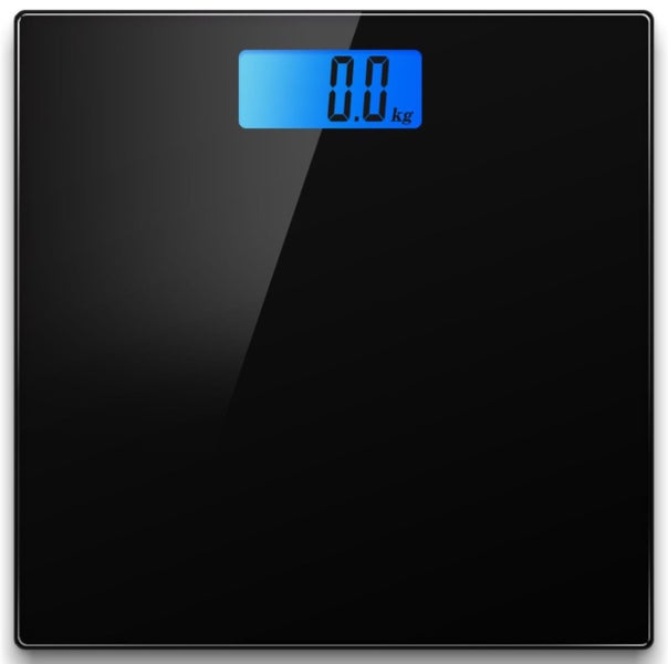 Brand New Digital Electronic Bathroom scale scales glass 180kg Black Backlit Carousel 1