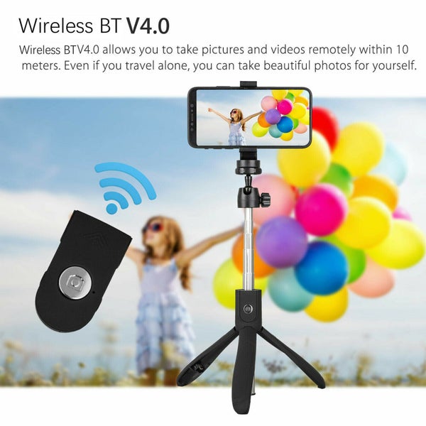 Wireless Remote Bluetooth Phone Selfie Stick Carousel 2