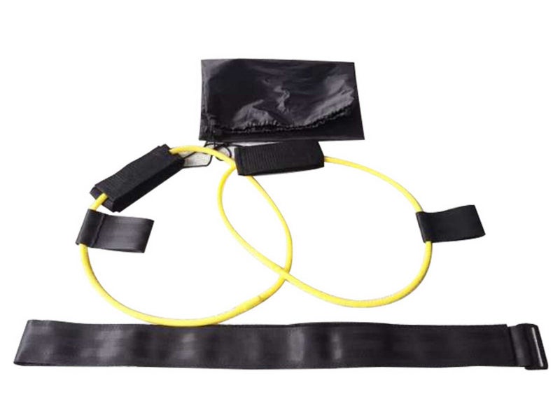 Fitness Booty Resistance Bands Pedal Exercise Waist Belt Butt Training Equipment Carousel 11