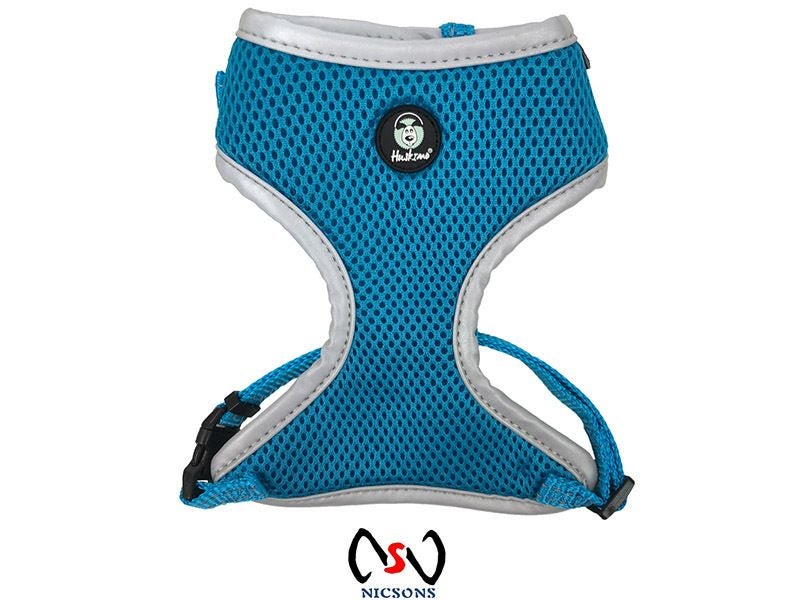 Dog Harness Huskimo EasyFit Bells Beach (Blue) Medium Carousel 1