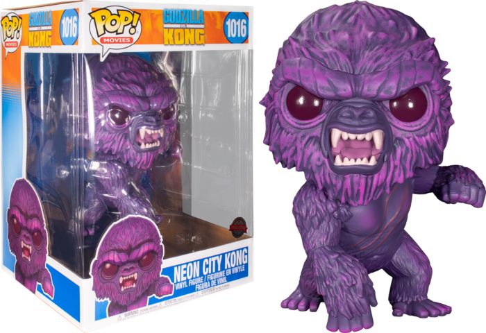 Godzilla vs Kong - Kong Purple City Lights 10 Pop! Vinyl Figure Carousel 1