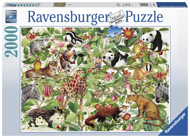 Ravensburger Jungle Jigsaw Puzzle, 2000 Piece Carousel 1